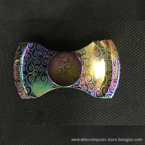 New Fingertips Metal Spiral Fingers Gyro Top Toys Gyroscope Hand Spinner